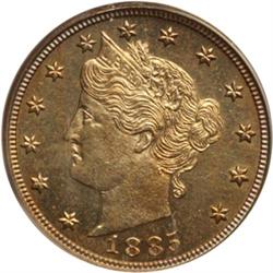 1885 Liberty Head Nickel PCGS PR63