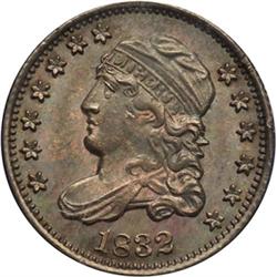 1832 Half Dime PCGS MS65