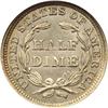 Image 2 : 1858 Seated Half Dime NGC MS65