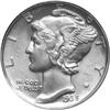 1935-D Mercury Dime PCGS MS64 FB