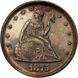 1875 Twenty-Cents PR60