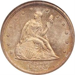 1875-S Twenty-Cent PCI PR62