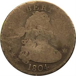 1804 Bust Quarter AG3