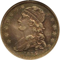1834 Quarter ANACS Net EF40