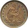 Image 1 : 1843 Seated Quarter NGC MS64