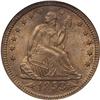 Image 1 : 1853 A&R Seated Quarter NGC MS64