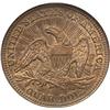 Image 2 : 1853 A&R Seated Quarter NGC MS64