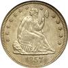 Image 1 : 1857 Seated Quarter PCGS MS65