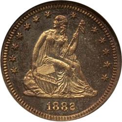 1882 Seated Quarter NGC PR65