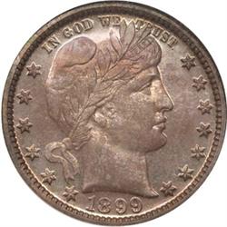 1899 Barber Quarter NGC PR67