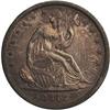 Image 1 : 1842 MD Seated Half Dollar MS60