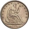 Image 1 : 1874 Arrows Seated Half Dol  AU58