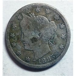 1885 LIBERTY NICKEL GOOD