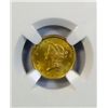 Image 2 : 1853 T1  $1 Gold  NGC 64
