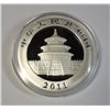 Image 1 : 2011 CHINA PANDA 1oz .999 PERFECT GEM