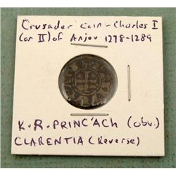 Crusader Coin -Charles I or II of Anjou