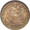 Image 1 : 1857 Seated Half Dollar MS66
