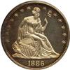 Image 1 : 1886 Seated Half Dollar PCGS PR63