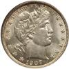 Image 1 : 1907 Barber Half PCGS AU58
