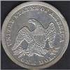 Image 2 : 1847 Seated Dollar EF45