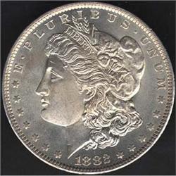 1882-O Morgan Dollar MS65