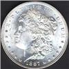 Image 1 : 1887-S Morgan Dollar MS64
