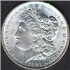 Image 1 : 1891 Morgan Dollar MS64