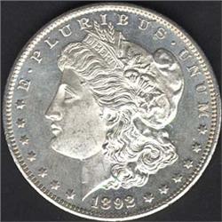 1892-CC Morgan Dollar MS64