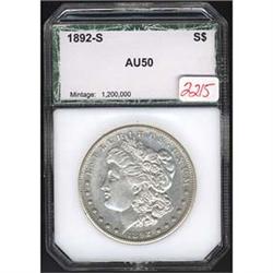 1892-S Morgan Dollar EF45