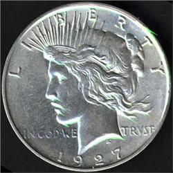 1927-D Peace Dollar MS63