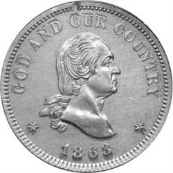 Pattern 1863 Two-Cents PR60
