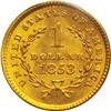 Image 2 : 1853 Gold Dollar MS62
