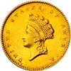 Image 1 : 1855 T2 Gold Dollar MS60