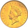 Image 1 : 1855-O T2 Gold Dollar PCGS AU58