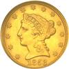 Image 1 : 1853 Quarter Eagle SEGS MS65