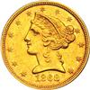 Image 1 : 1868 Half Eagle EF45