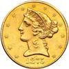 Image 1 : 1875-CC Half Eagle AU55