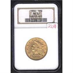 1892 Eagle NGC MS62