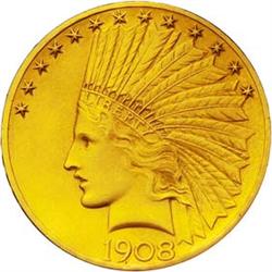 1908 Motto Eagle PR65