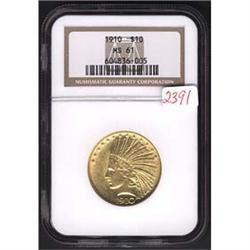 1910 Eagle NGC MS61