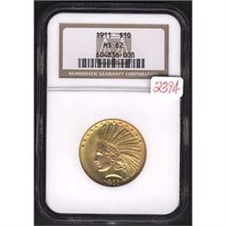 1911 Eagle NGC MS62