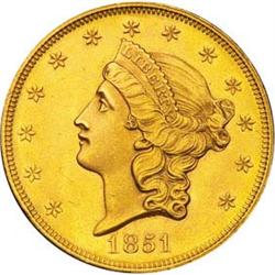 1851 Double Eagle MS60