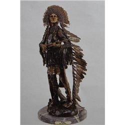 "War" Bronze Sculpture - Kauba