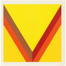 Noland "Early Fall"  1973 Silkscreen