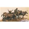 Image 2 : "Stampede" Bronze Sculpture - Remington