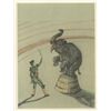 Image 1 : "Toulouse-Lautrec "Elephant En Liberte" Lithograph | Circus