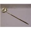Image 1 : A SILVER PUNCH LADLE, whale bone handle re...