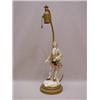 Image 1 : A PORCELAIN FIGURE LAMP BASE, c.1925, figu...