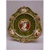 Image 1 : A PAIR OF MAJOLICA WALL PLAQUES, c.1870, m...