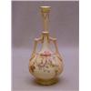 Image 1 : A ROYAL WORCESTER BLUSH IVORY BUD VASE, 18...